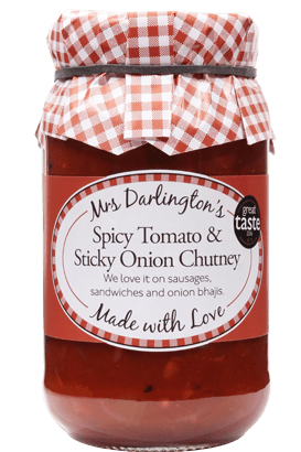 Spicy Tomato & Sticky Onion Chutney - RC Secker - Hove's Quality Butcher