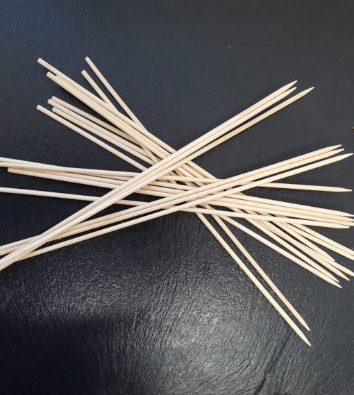 Birch wood skewers